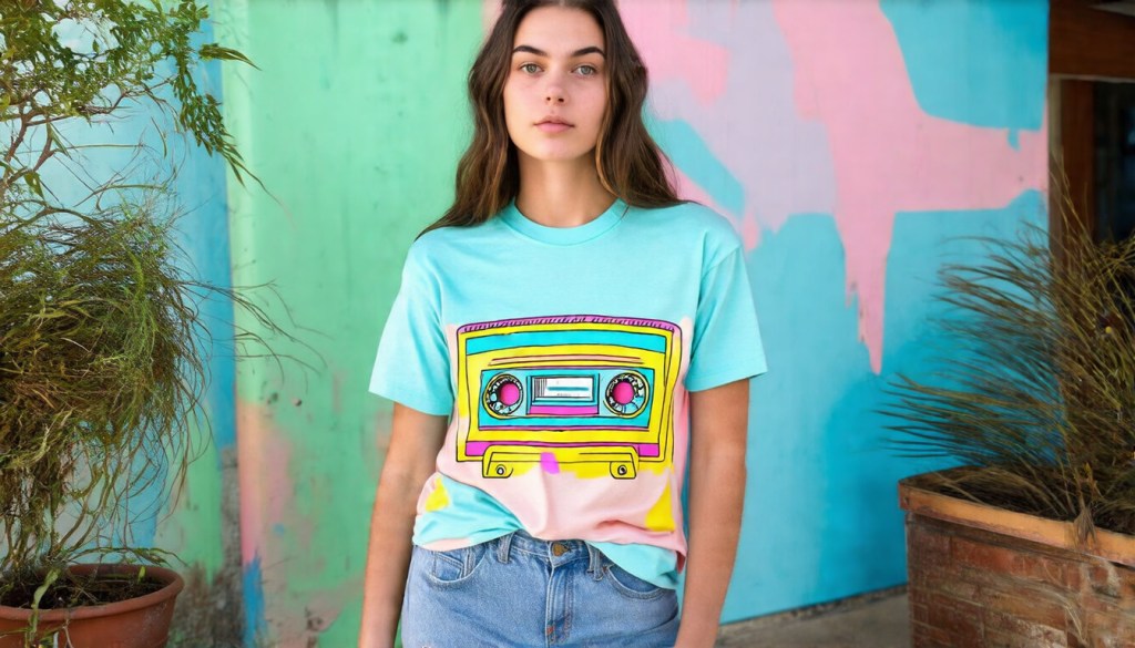 Retro Zero-Waste Shirt