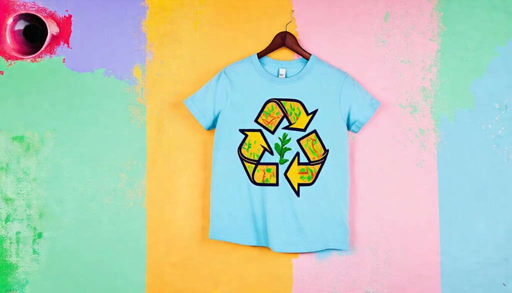 Retro Zero-Waste T-Shirt
