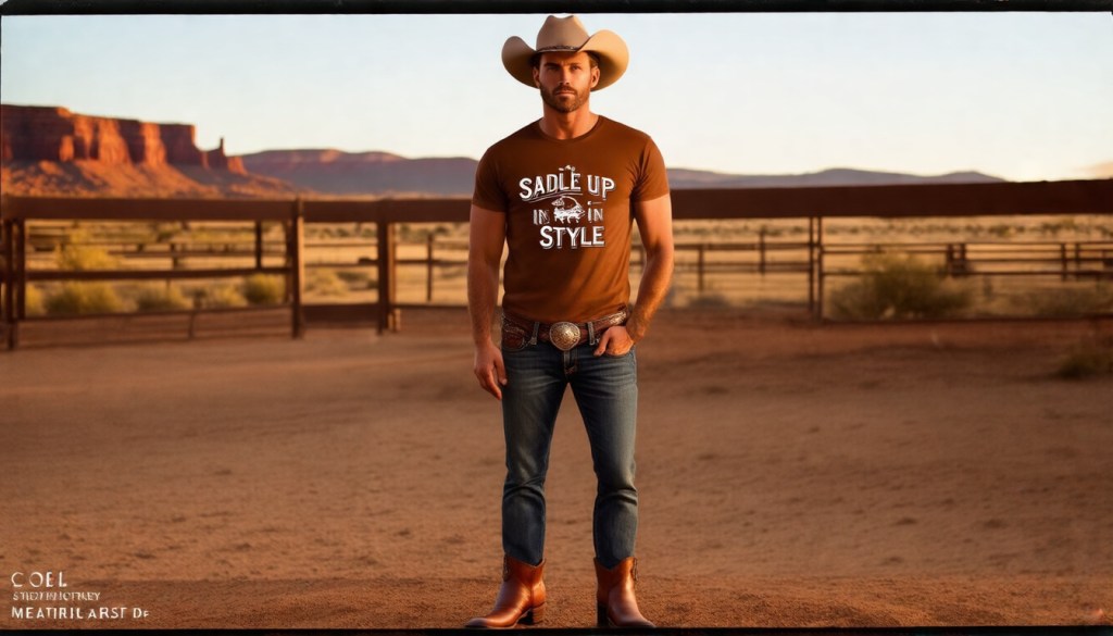 Rustic Luxe Cowboy Renaissance Unisex&nbsp;Tee