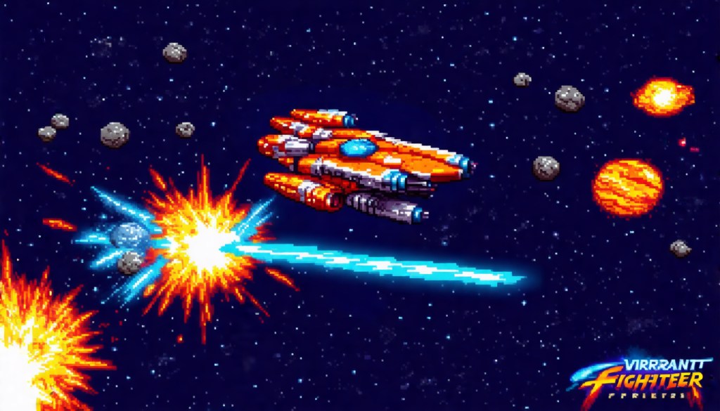 Speed Running Retro Space&nbsp;Shooter