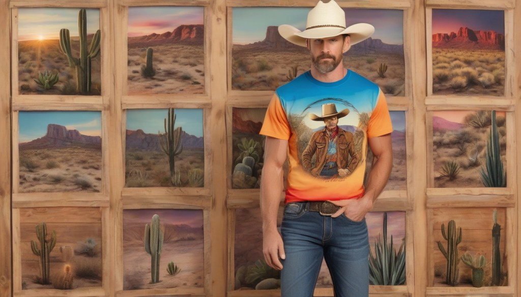 Unleash Your Inner Cowboy with Stunning Sublimation&nbsp;T-Shirts