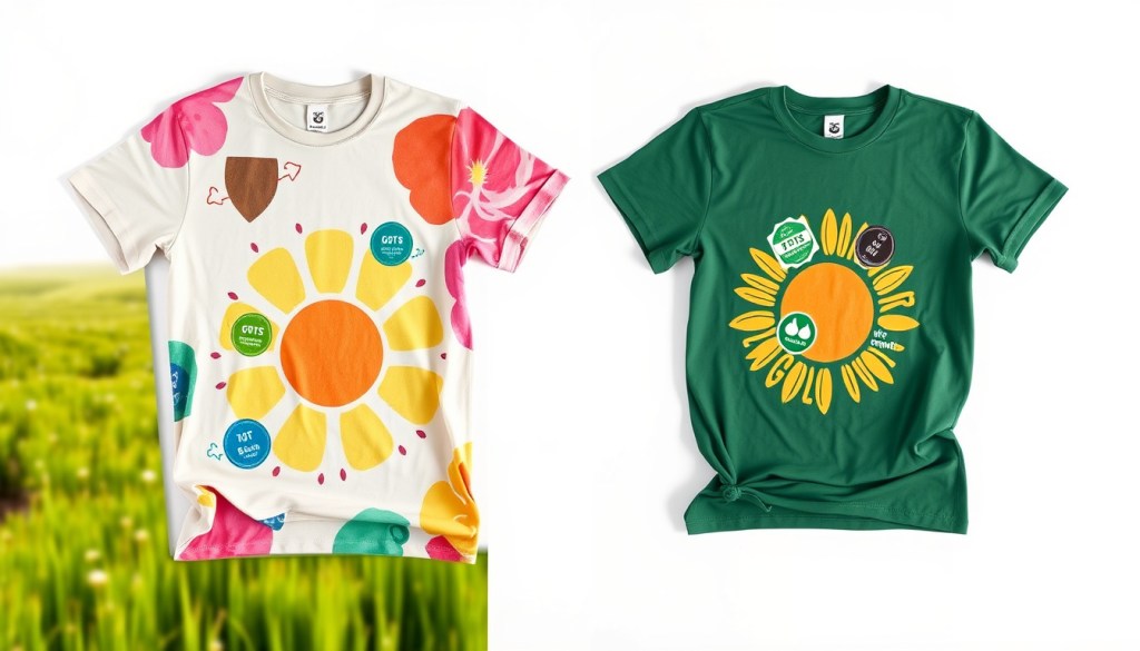 Sustainable Apparel: Organic Cotton Print-On-Demand with GOTS Certification and Water-Based Printing&nbsp;Techniques