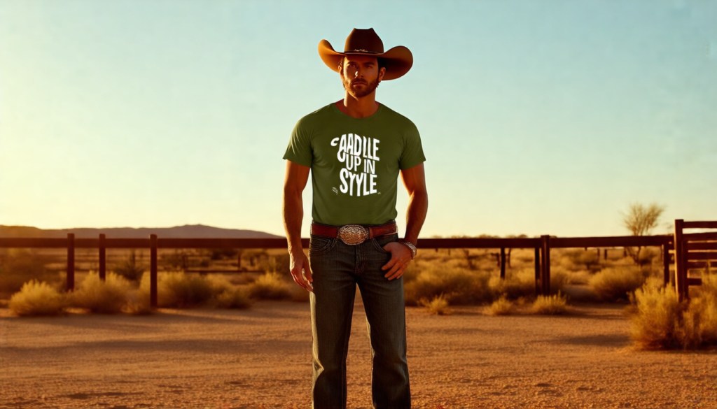 Sustainable Cowboy Renaissance Frontier Tee – Eco&nbsp;Style