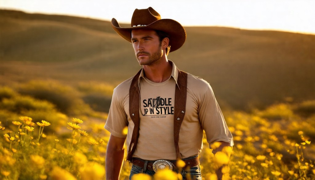 Sustainable Cowboy Renaissance Heritage Tee – Eco&nbsp;Style