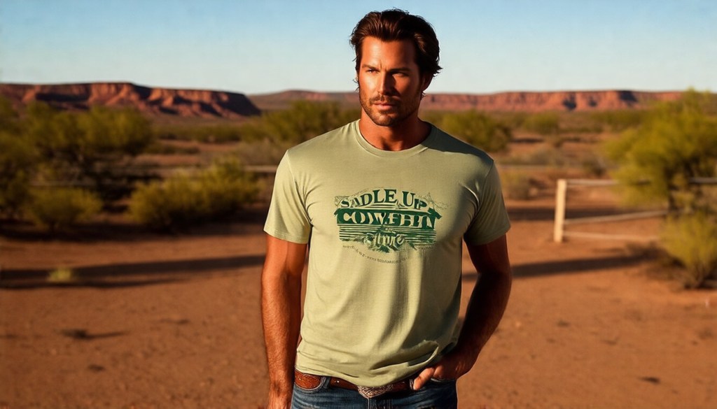 Sustainable Cowboy Renaissance Rugged Tee – Eco&nbsp;Style