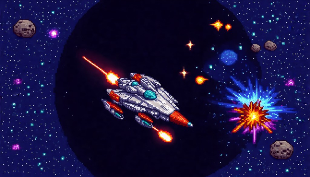 Top Tips for Retro Space Shooter Pixel&nbsp;Art