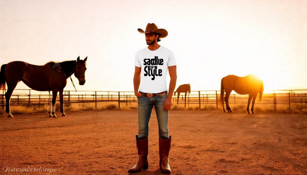 Trailblaze Style Cowboy Renaissance Minimalist&nbsp;Shirt