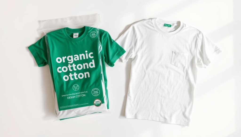 Transparent Packaging in Organic Cotton Print-On-Demand with GOTS&nbsp;Certification