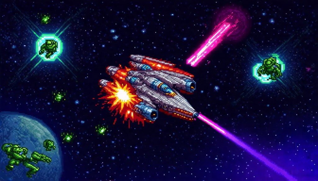 Ultimate Strategy for Retro Space Shooter&nbsp;Demo