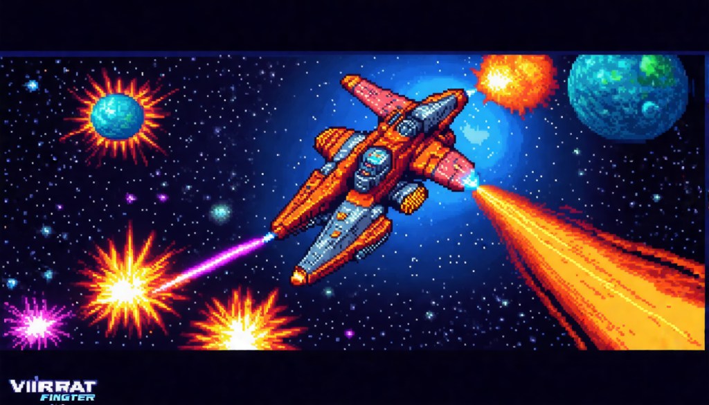 Ultimate Strategy for Retro Space Shooter Pixel&nbsp;Art