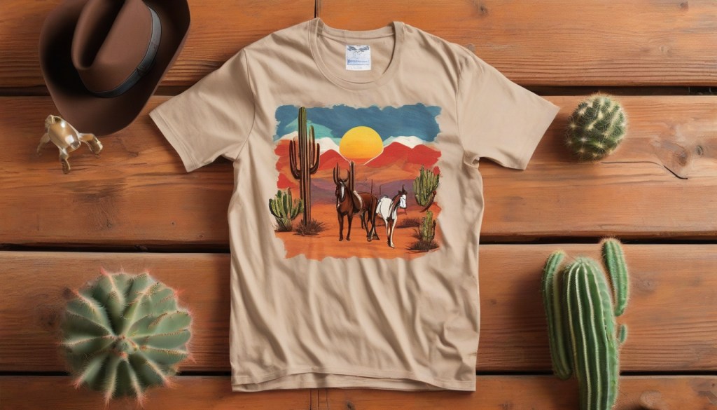 Trailblaze in Style: The Unisex Cowboy Renaissance Eco-Friendly Organic T-Shirt You&nbsp;Need