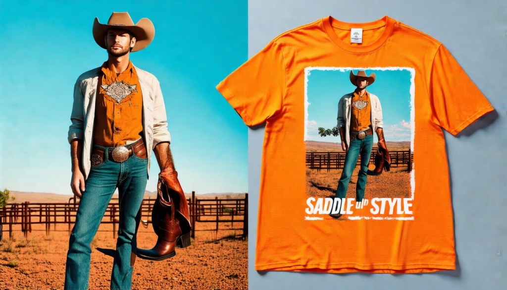 Unisex Cowboy Renaissance GOTS Certified Trailblazer T-Shirt Organic