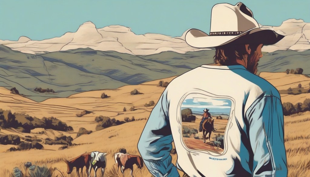 Discover the Unisex Cowboy Renaissance Western Trailblazer T-Shirt: Your Organic Style&nbsp;Statement!