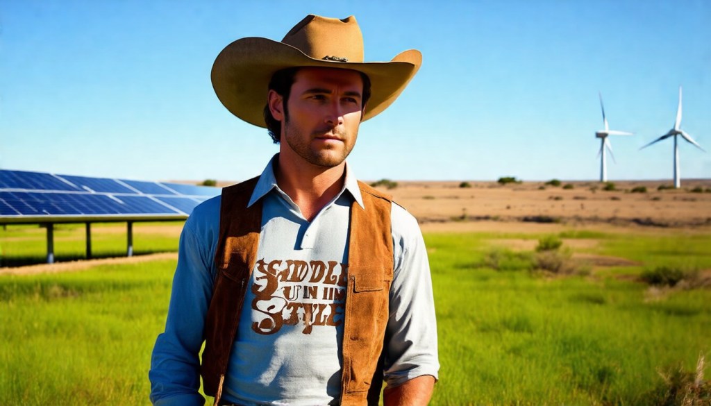 Vintage Cowboy Renaissance Frontier Cowboy Tee&nbsp;Sustainable