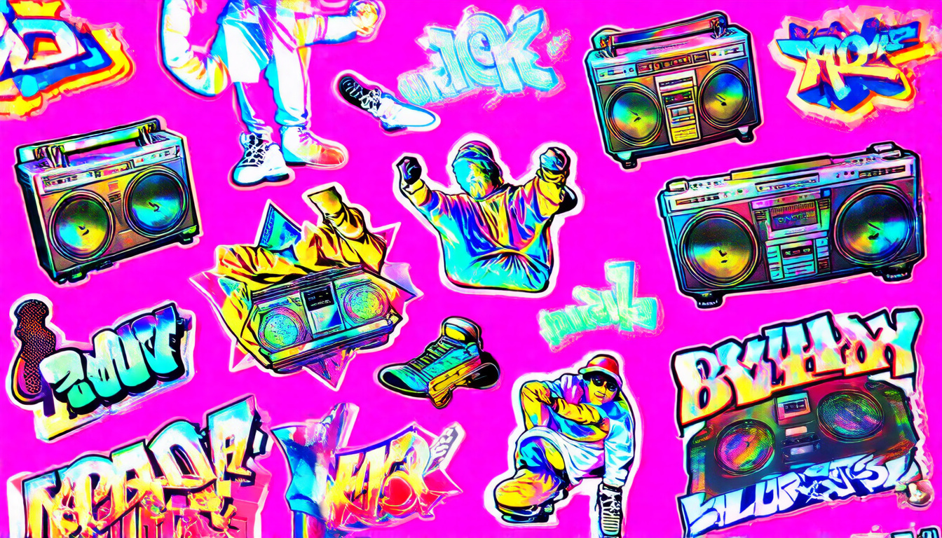 90s Holographic Stickers: Hip‑Hop Holo Hits
