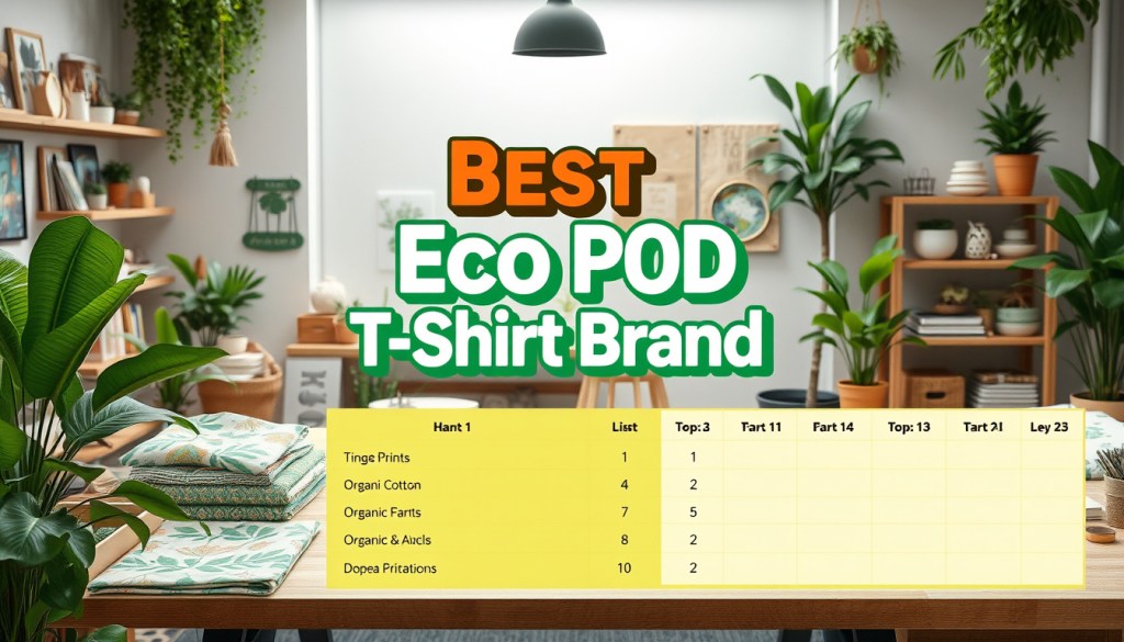 Best Print-on-Demand Partners for Eco-Conscious&nbsp;Designers
