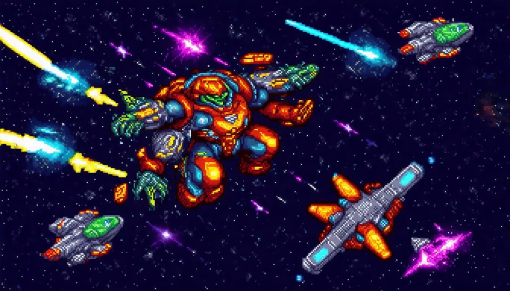 Boss Guide for Retro Space Shooter Bullet&nbsp;Hell
