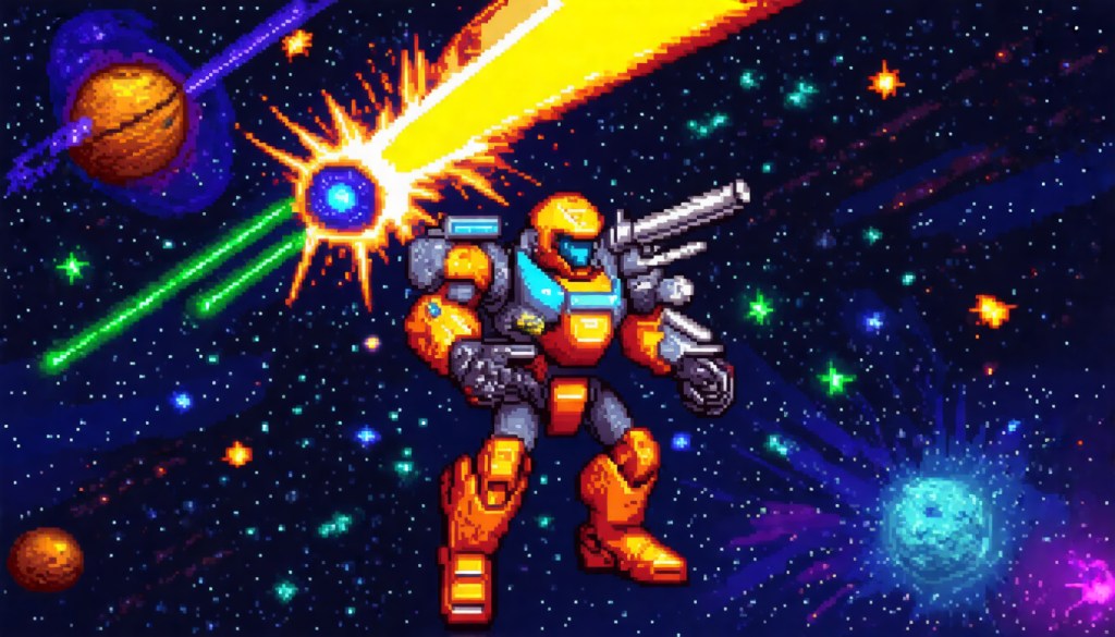 Boss Guide for Retro Space Shooter Pixel&nbsp;Art