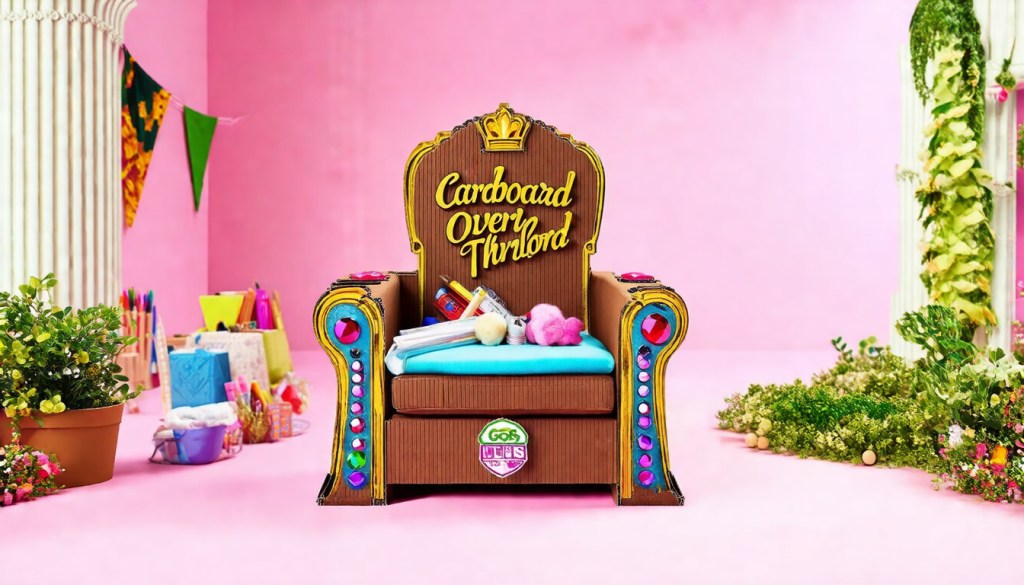 Cardboard Overlord Throne — Best Seller | Organic Cotton&nbsp;Tee