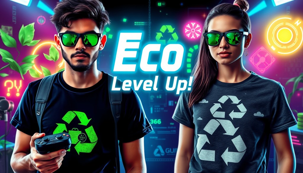 Cotton Tees for Gamers Who&nbsp;Recycle