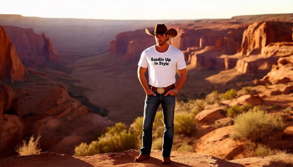 Cowboy Renaissance Canyon Vista Cotton Top