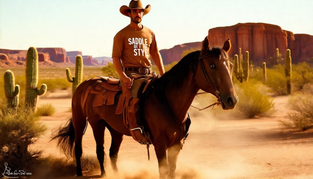 Cowboy Renaissance Desert Drifter Graphic&nbsp;Tee