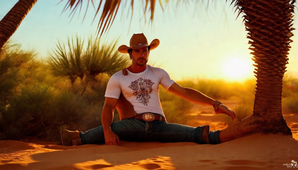 Cowboy Renaissance Desert Oasis Tee