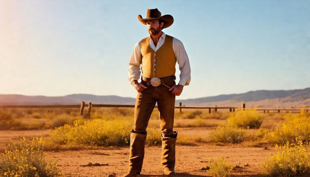 Cowboy Renaissance Dusty Range Graphic Top