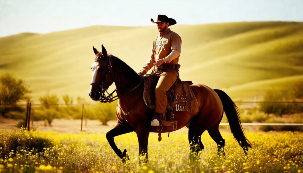 Cowboy Renaissance Heritage Rider Organic&nbsp;Tee