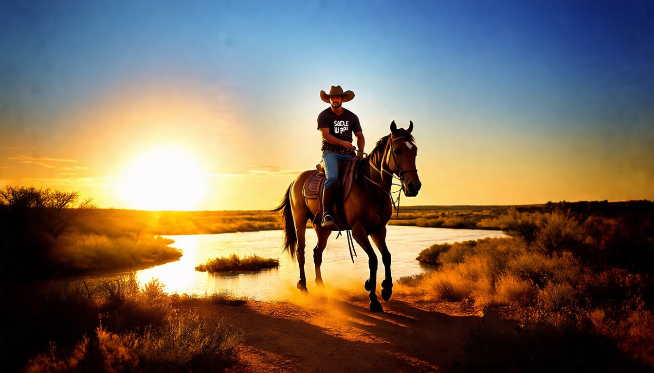 Cowboy Renaissance River Ridge Graphic Tee