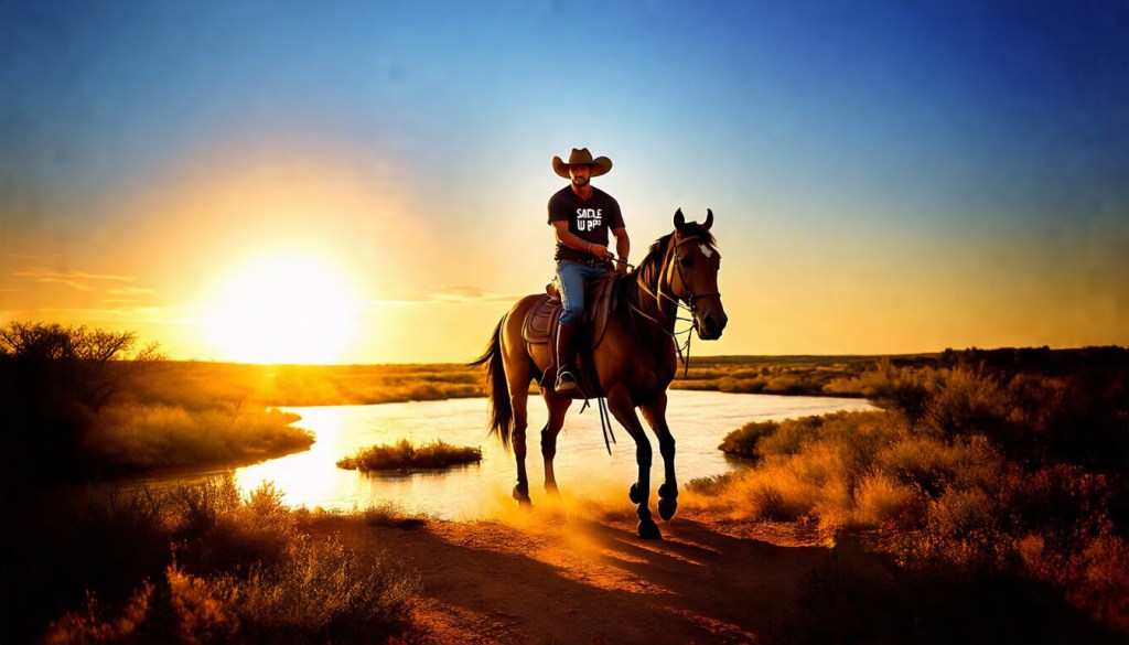 Cowboy Renaissance River Ridge Graphic&nbsp;Tee