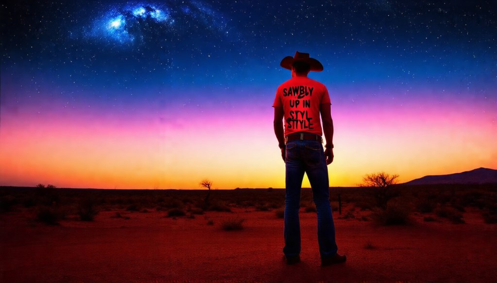 Cowboy Renaissance Stargazer Graphic Tee