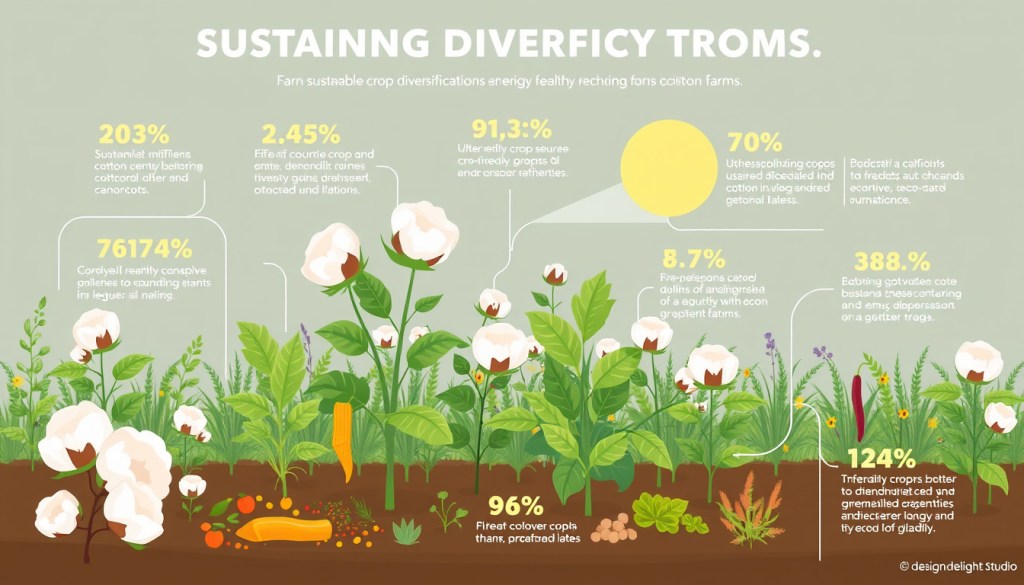 Unlocking Sustainable Solutions: How Crop Diversification on Cotton Farms Can Transform the Environmental Impact of Your Cotton Choices – Expert Answers&nbsp;Inside!