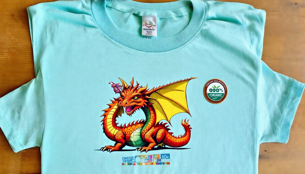 Dragon Durable Organic Cotton&nbsp;T-Shirt