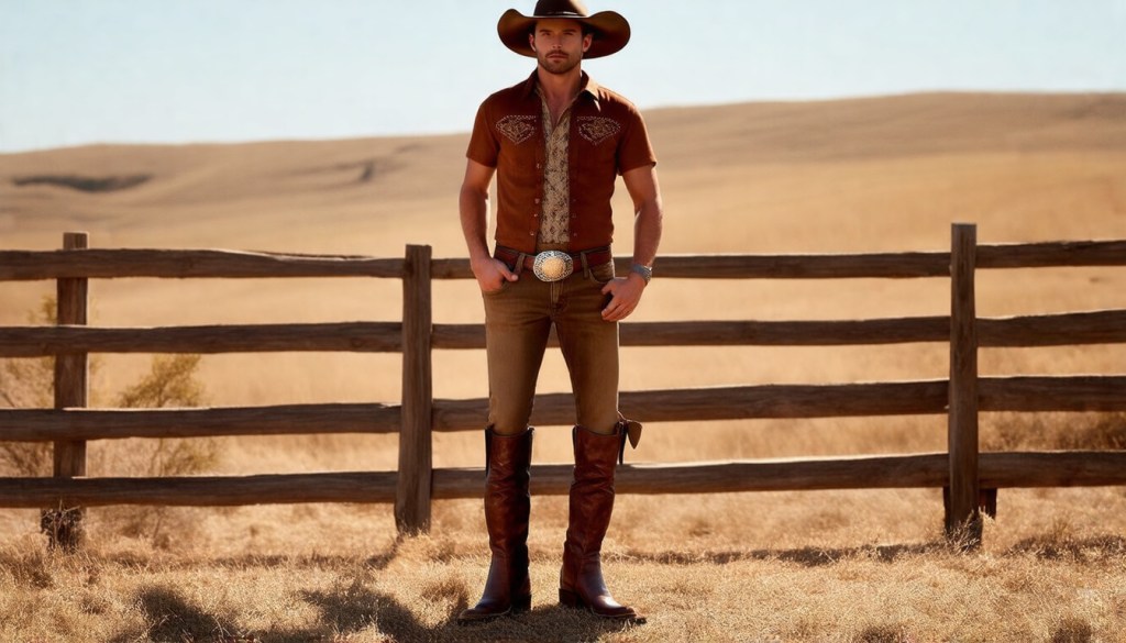 Earth Range Cowboy Renaissance Vintage Top