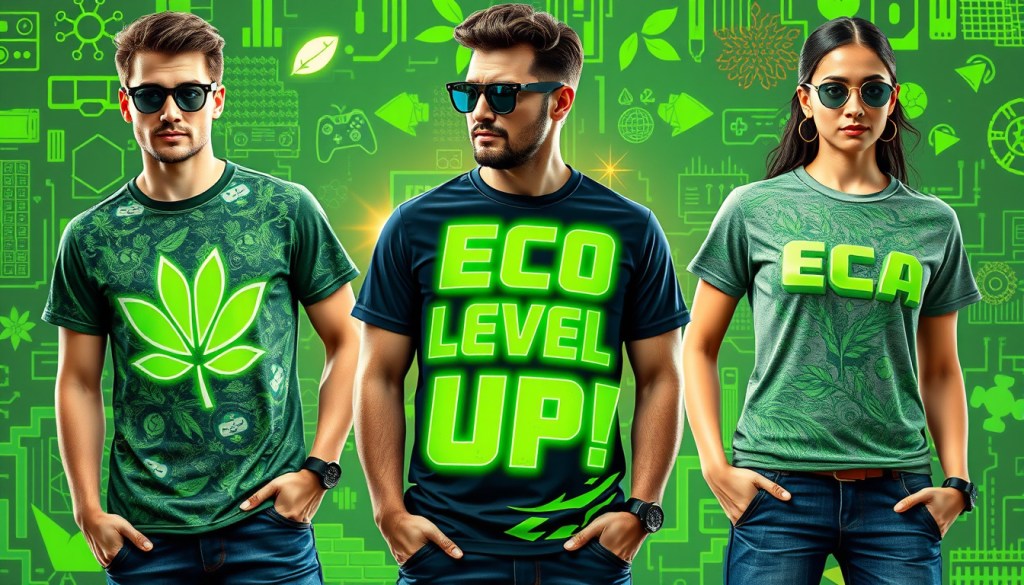 Eco-Aware Gamer Wear That Turns&nbsp;Heads