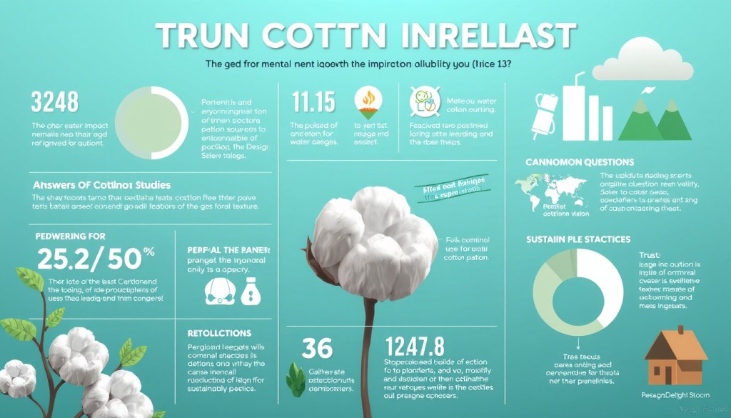 Unraveling the Truth: The Environmental Impact of Cotton—Expert Insights and Answers to Your Most Pressing&nbsp;Questions