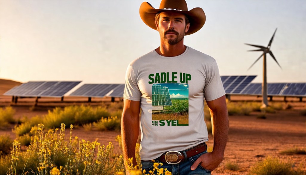 Environment Friendly Cowboy Renaissance Vintage&nbsp;Tee