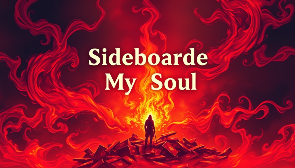 Flames of regret t-shirt Magic