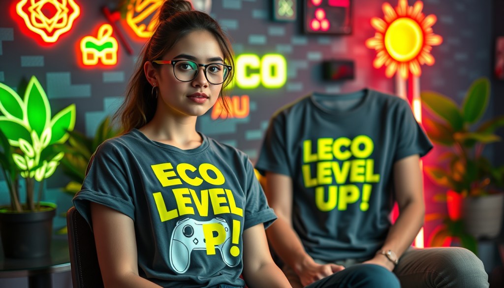 Gamer Girl Tees That Are Eco-Chic