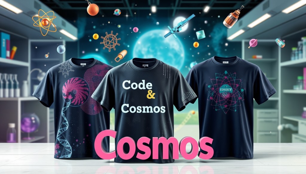 GOTS Certified Shirts for Science&nbsp;Enthusiasts