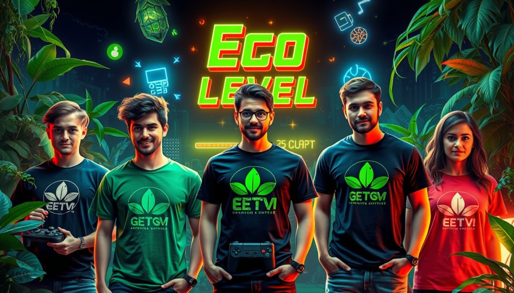 Green Loot: Sustainable Shirts for&nbsp;Gamers