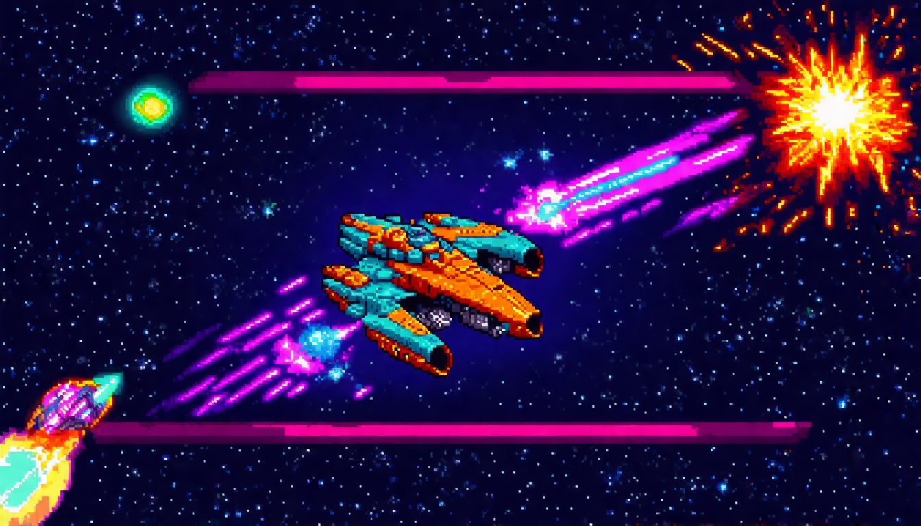 High Score Tactics Retro Space Shooter