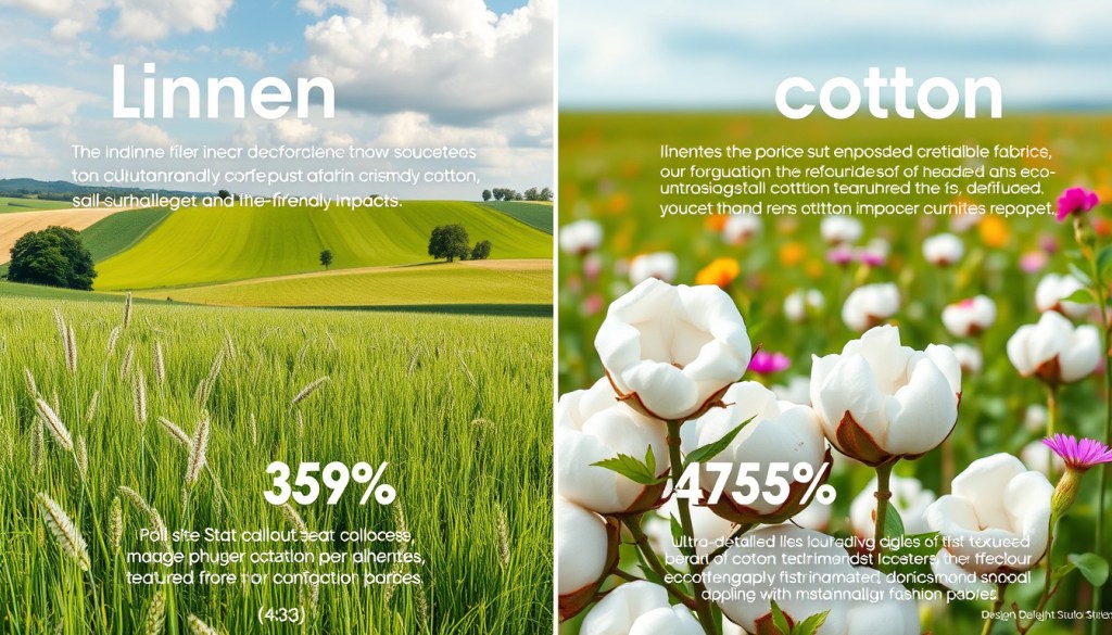 Linen vs Cotton: Uncover the Environmental Impact and Make Informed Choices for a Sustainable&nbsp;Future