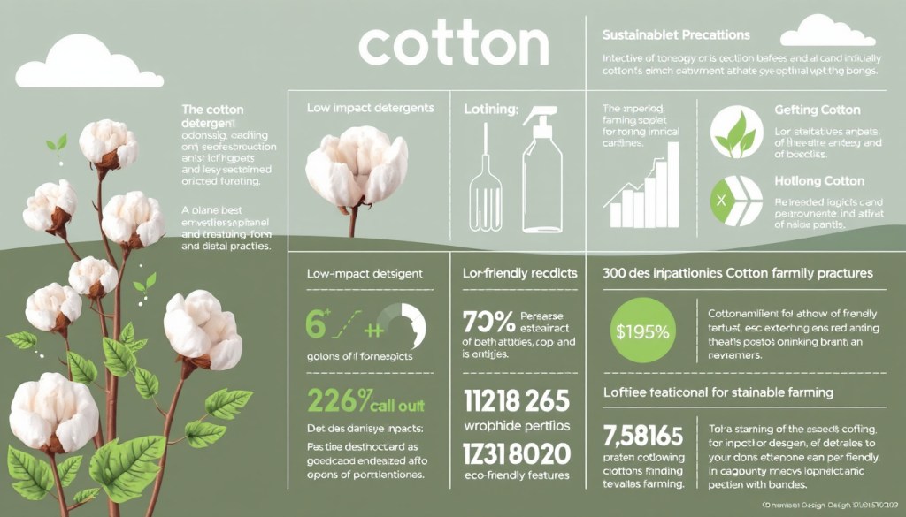 Unlocking Sustainability: Expert Answers to Your Questions on the Environmental Impact of Cotton and the Role of Low Impact Cotton Detergents