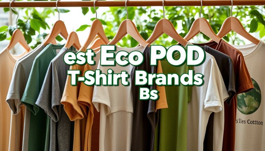 Low MOQ Sustainable POD T-Shirt&nbsp;Companies