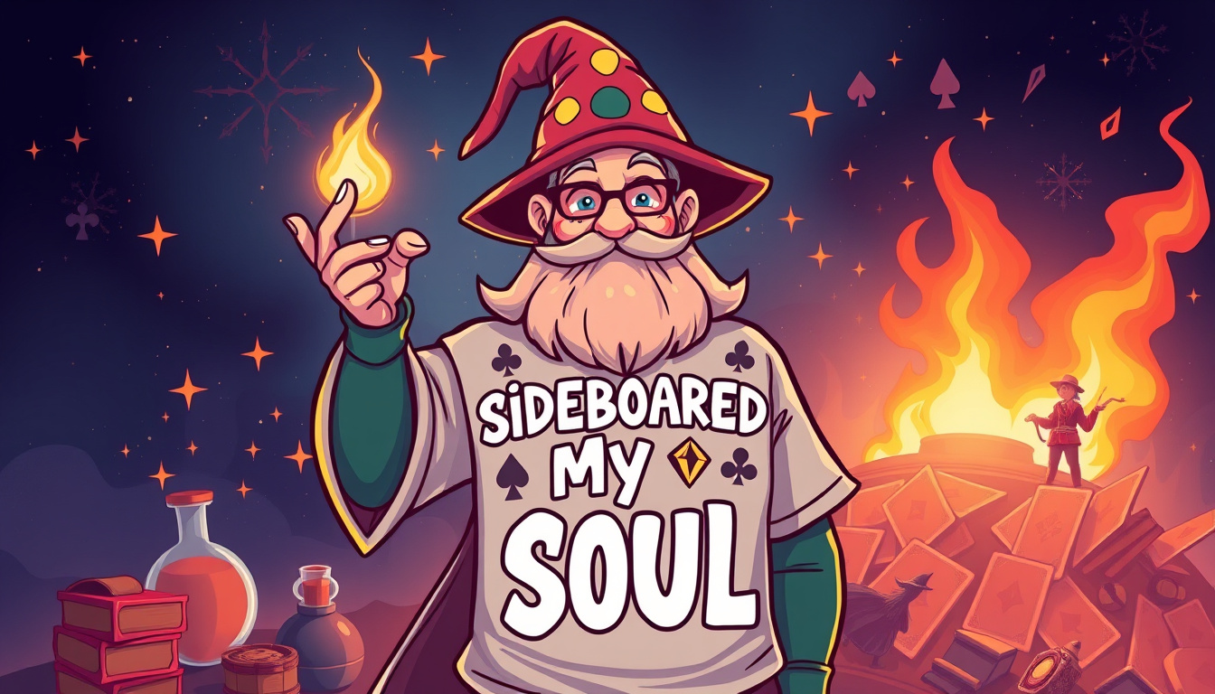Magic deck edit joke shirt