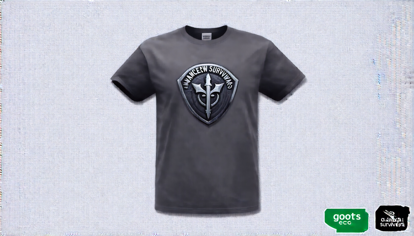Mana Screw Survivors Emblem Shirt — Unisex S–2XL in Dark Heather Grey