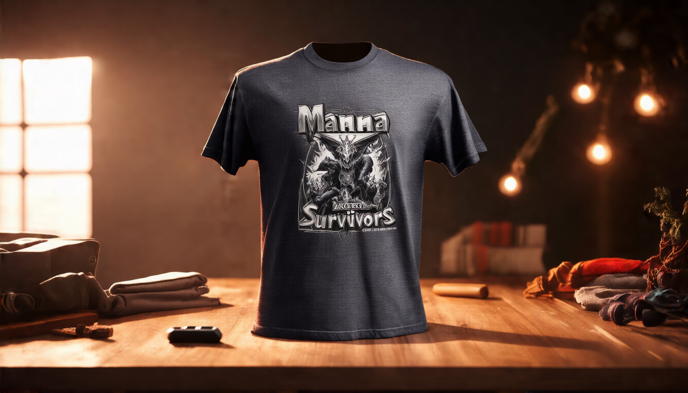 Mana Screw Survivors Vintage Tee | GOTS & OEKO-TEX · Dark Heather Grey · Perfect for Game Night