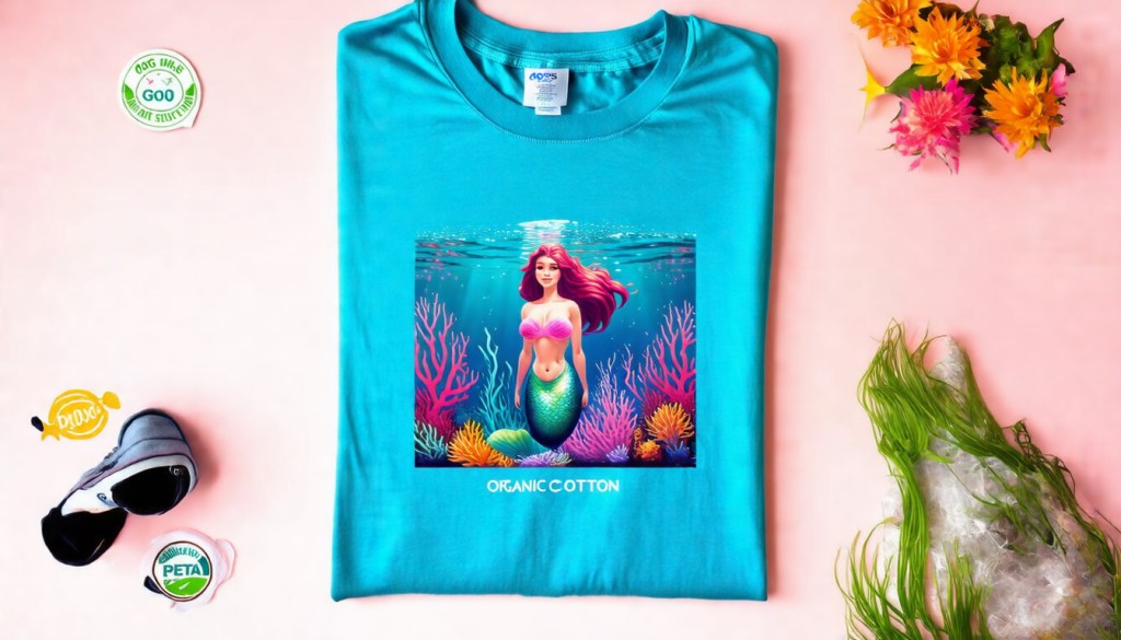 Mermaid Modal Organic Cotton&nbsp;T-Shirt